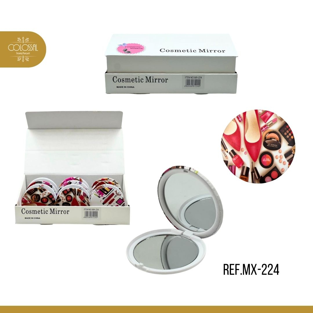 ESPEJO DE BOLSO REF. MX-224 ###