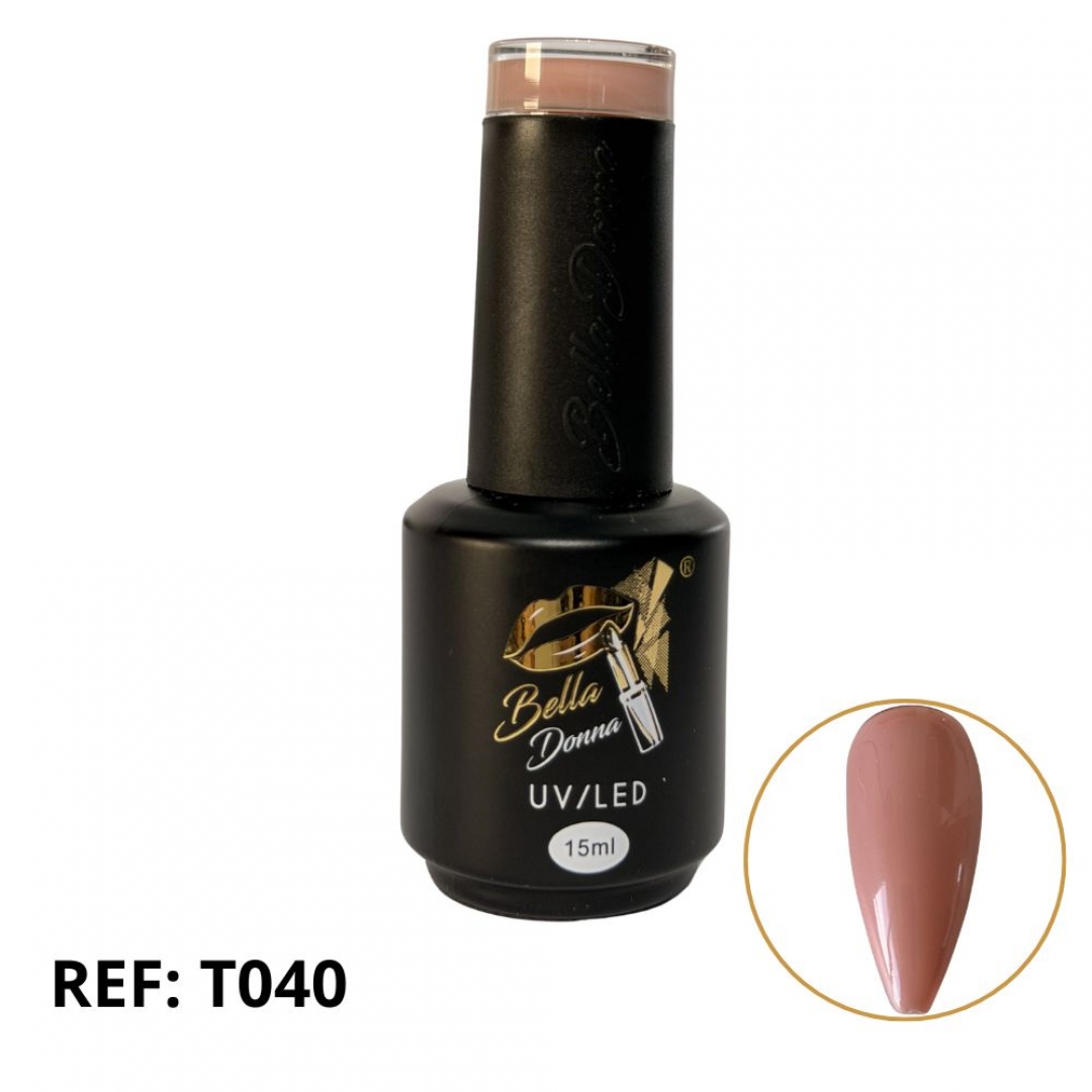 U-ESMALTE TRASLUCIDO SEMIPERMANENTE 15ML REF.T040 ###