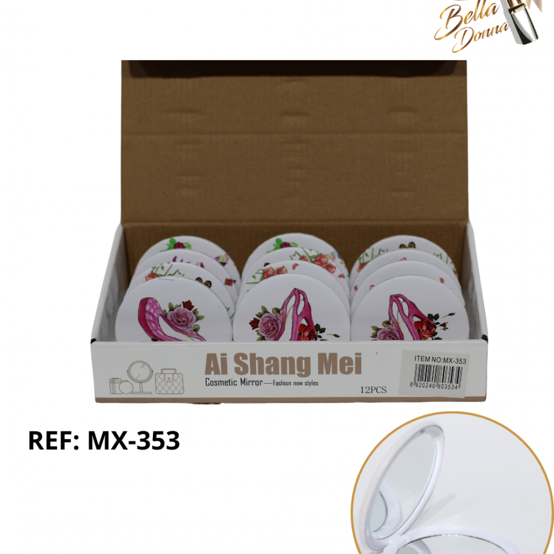 ESPEJO DE BOLSO PEQUEÑO REF. MX-353 ###
