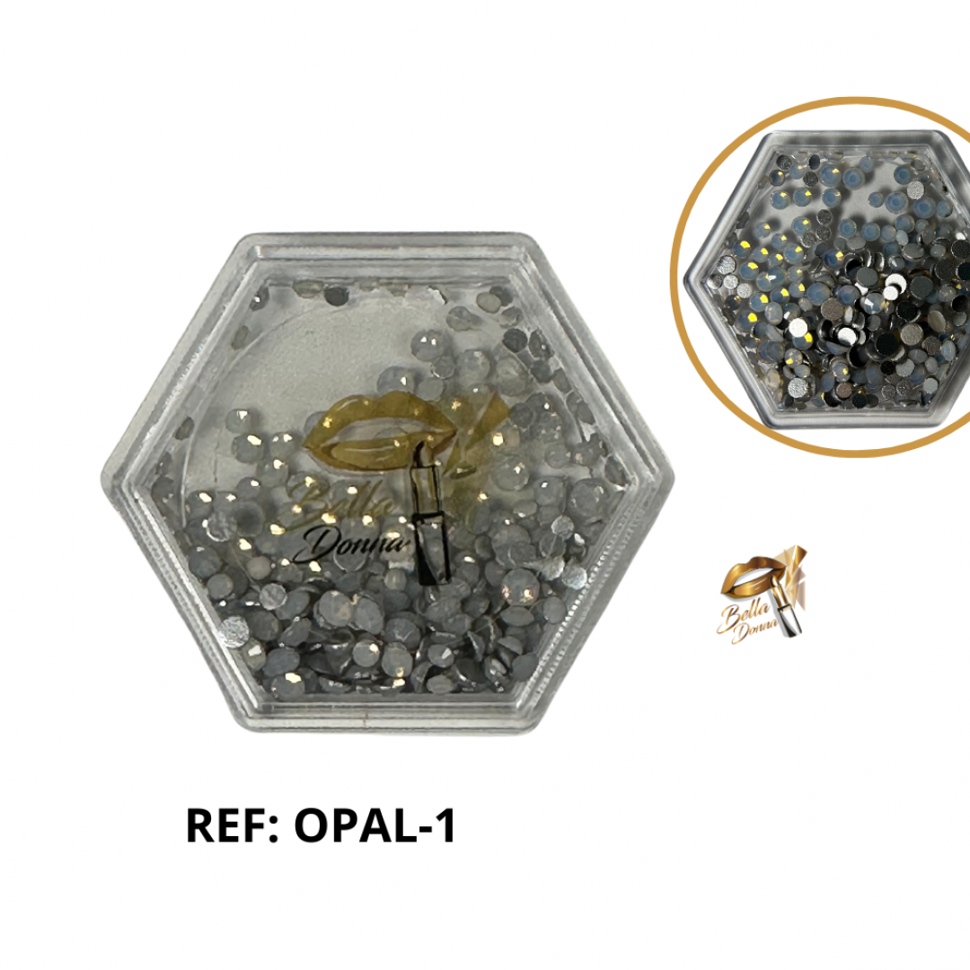 U- PIEDRA PROFESIONAL OPAL TAMAÑO 6-8-10 REF. OPAL-1###