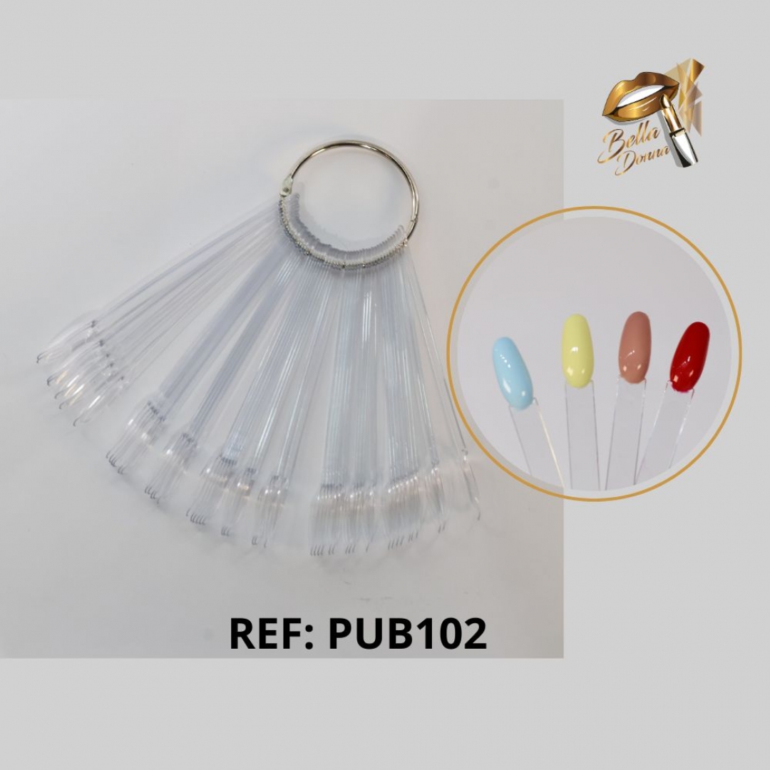U- PROBADOR DE ESMALTE CLEAR REF PUB102 ###