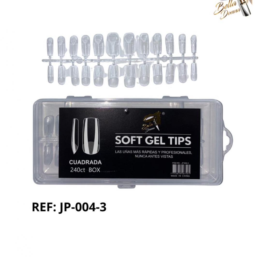 U-E-UÑA SOFT GEL CUADRADA REF. JP-004-3 ###