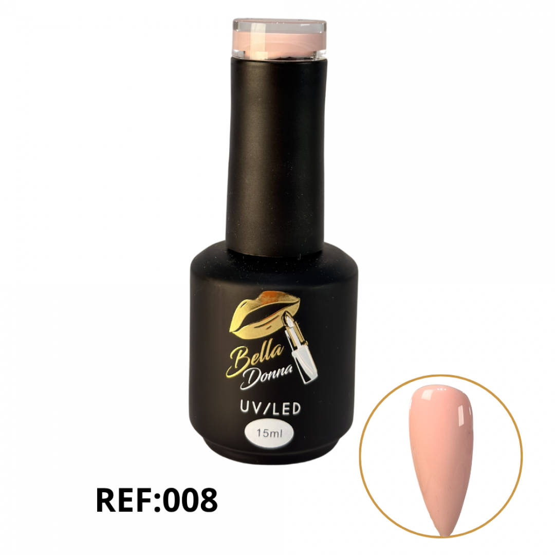 U-ESMALTE SEMIPERMANENTE 15ML REF. GNAIL-008 ###