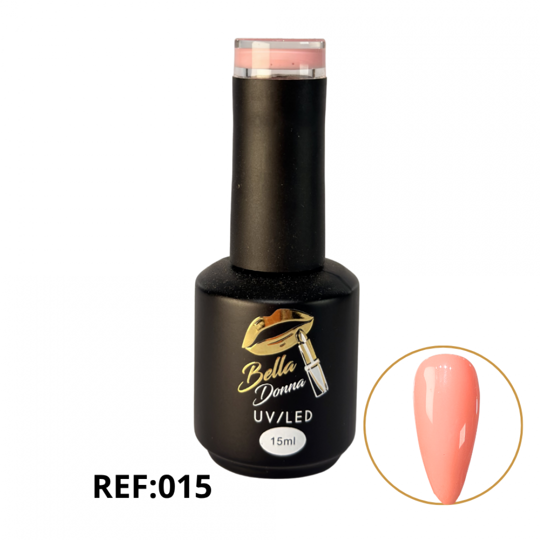 U-ESMALTE SEMIPERMANENTE 15ML REF. GNAIL-015 ###