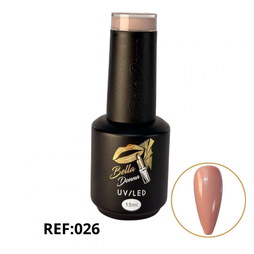 U-ESMALTE SEMIPERMANENTE 15ML REF. GNAIL-026 ###