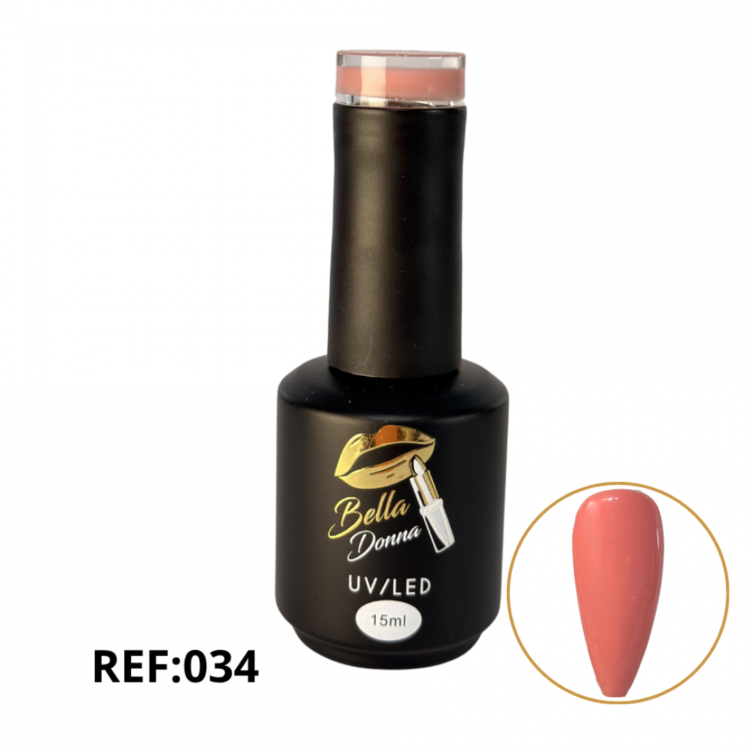 U-ESMALTE SEMIPERMANENTE 15ML REF. GNAIL-034