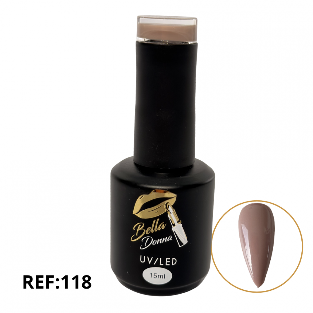 U-ESMALTE SEMIPERMANENTE 15ML REF. GNAIL-118 ###