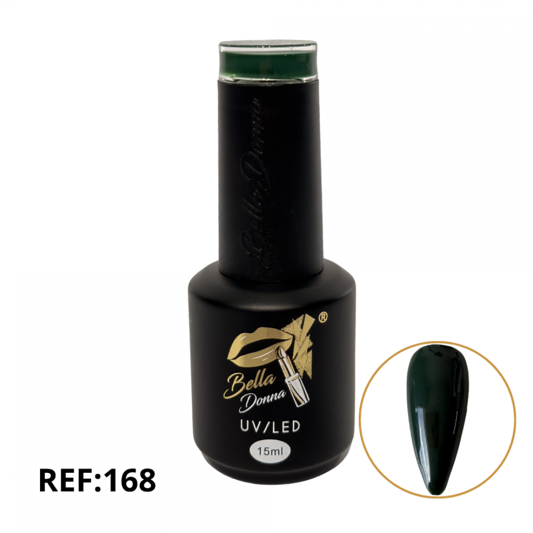 U-ESMALTE SEMIPERMANENTE 15ML REF. GNAIL-168 ###