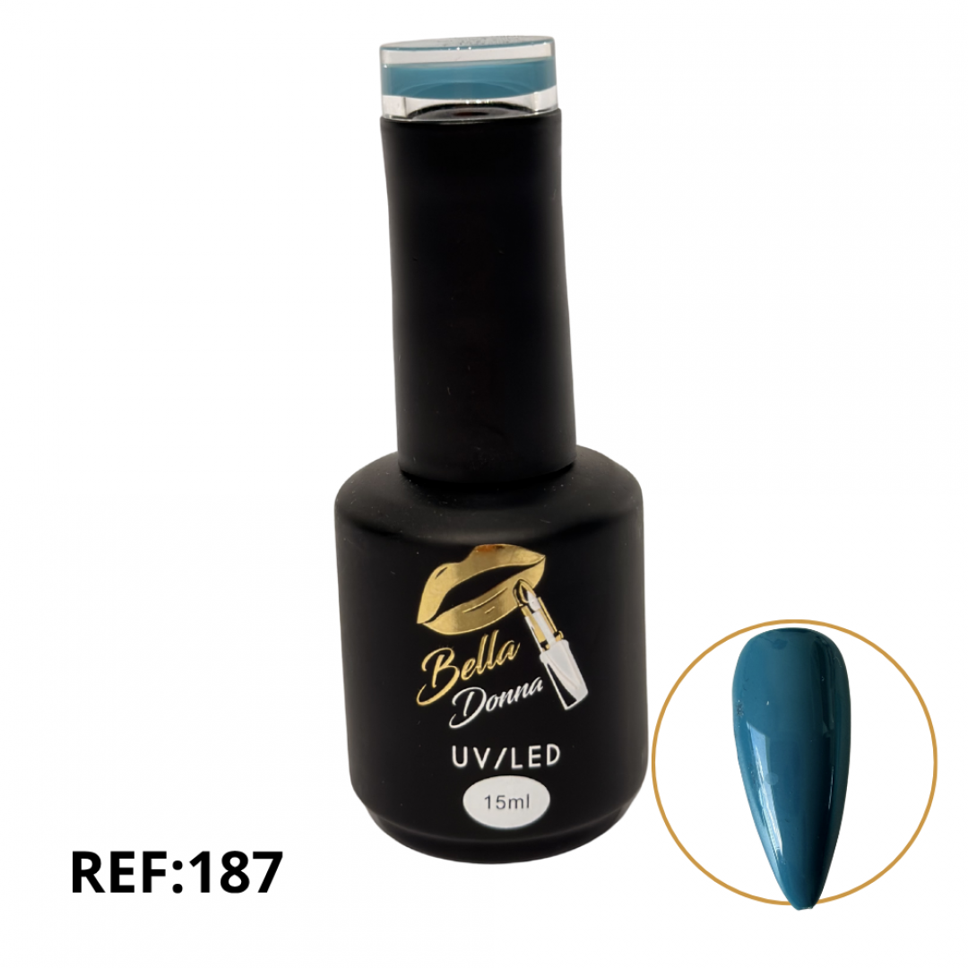 U-ESMALTE SEMIPERMANENTE 15ML REF. GNAIL-187 ###