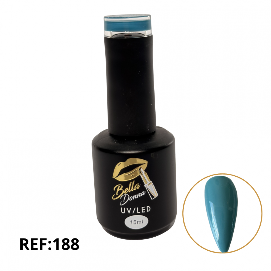 U-ESMALTE SEMIPERMANENTE 15ML REF. GNAIL-188 ###