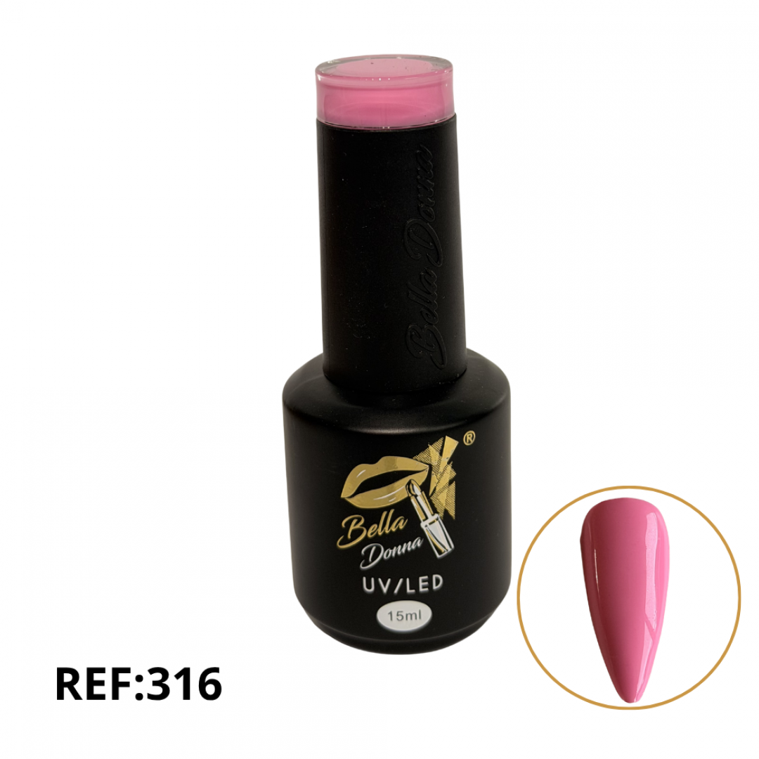 U-ESMALTE SEMIPERMANENTE 15ML REF. GNAIL-316 ###