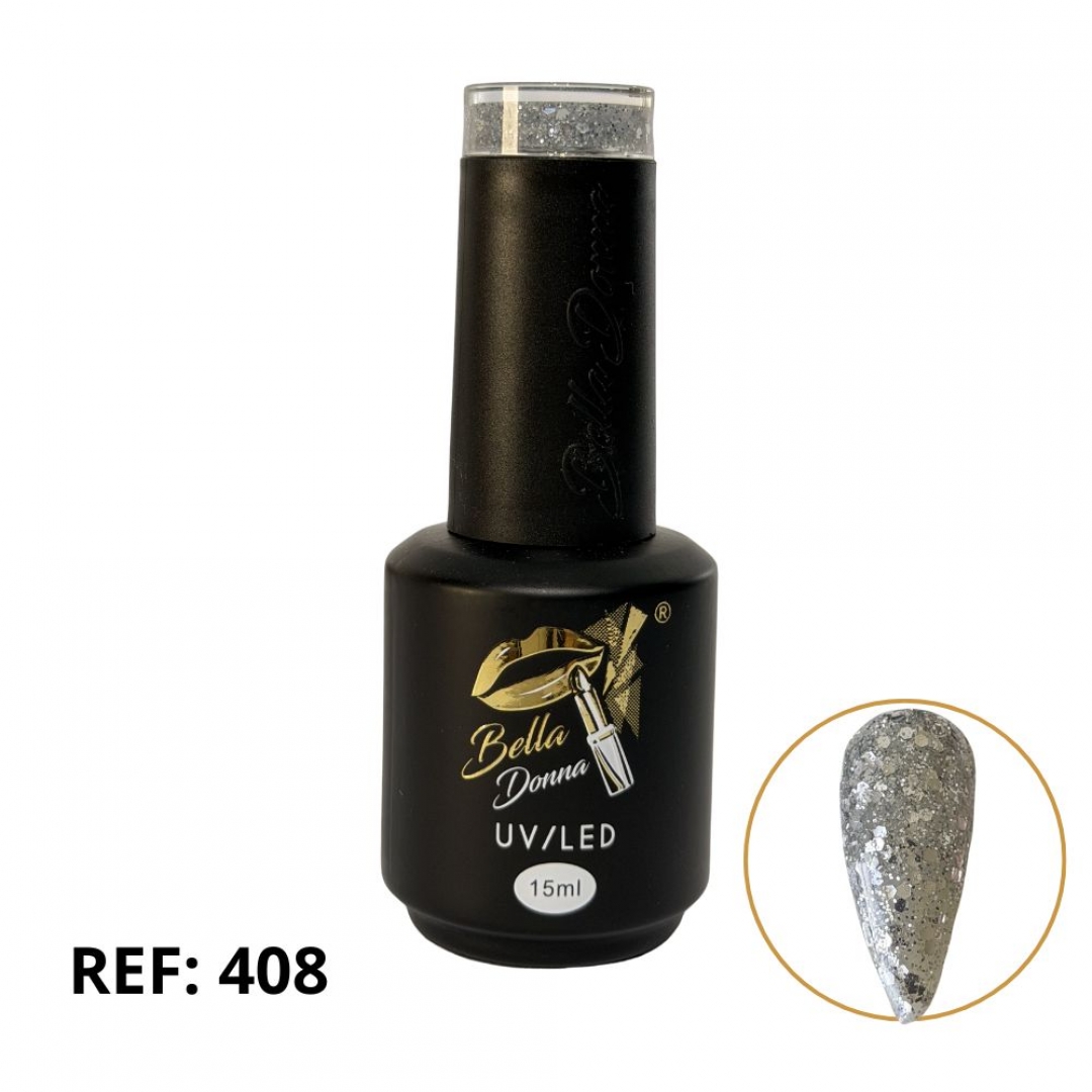 U-ESMALTE SEMIPERMANENTE 15ML REF. GNAIL-408 ###