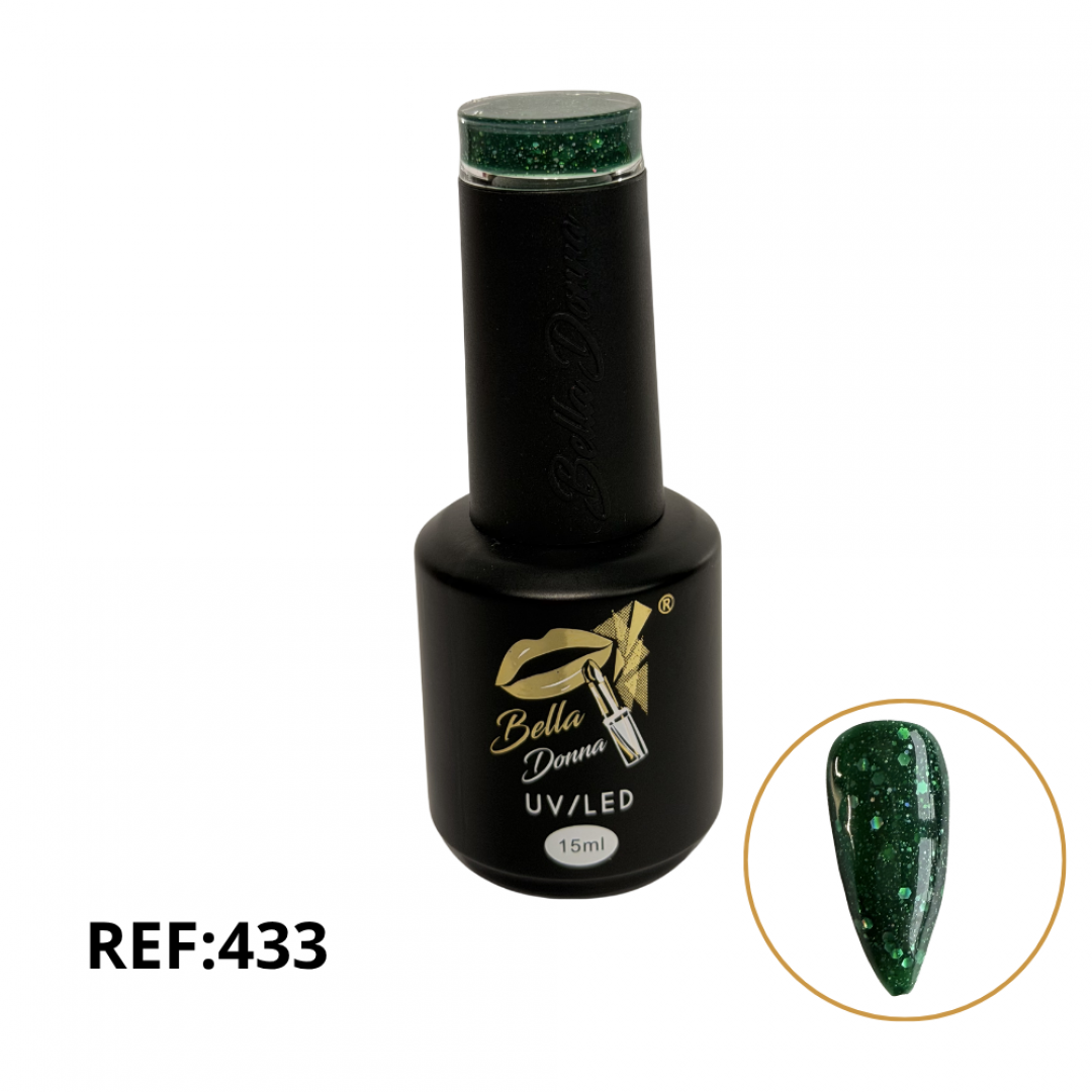 U-ESMALTE SEMIPERMANENTE 15ML REF. GNAIL-433 ###