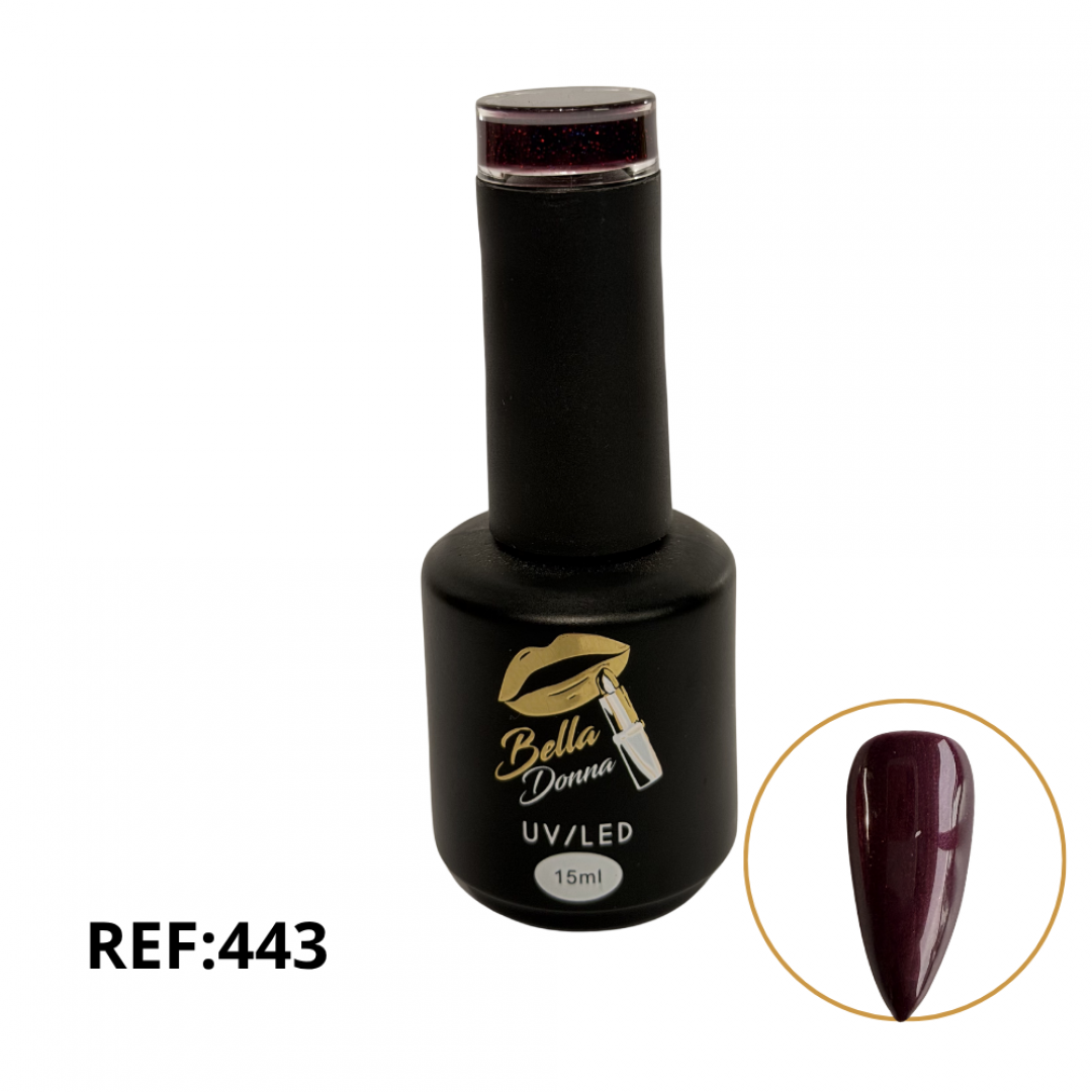 U-ESMALTE SEMIPERMANENTE 15ML REF. GNAIL-443 ###