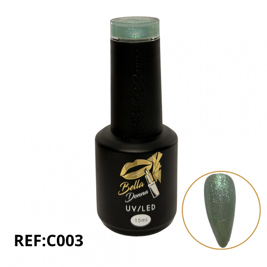U-ESMALTE SEMIPERMANENTE 15ML REF. GNAIL-C003 ###