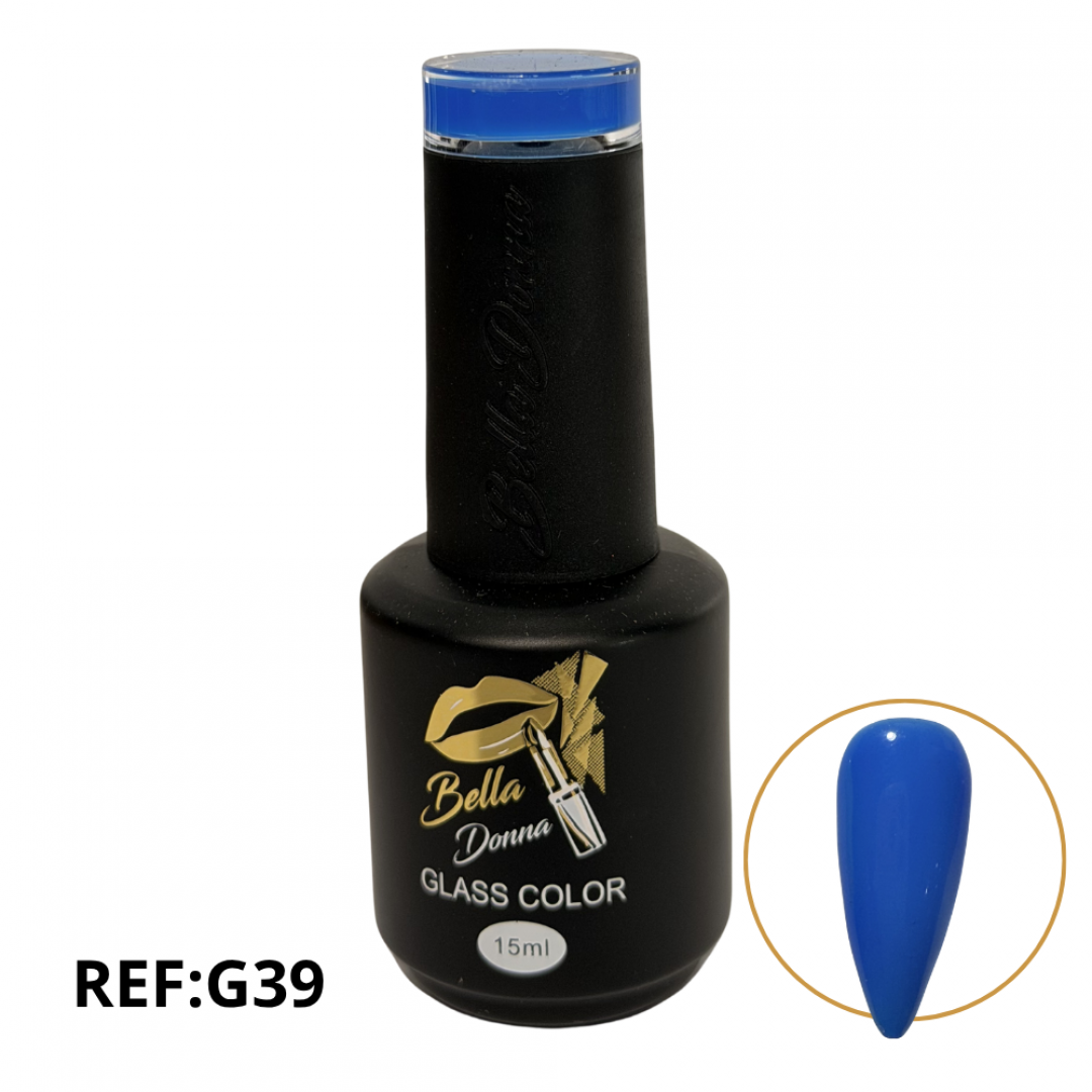 U-ESMALTE SEMIPERMANENTE GLASS COLOR 15ML REF. GNAIL-G39 ###