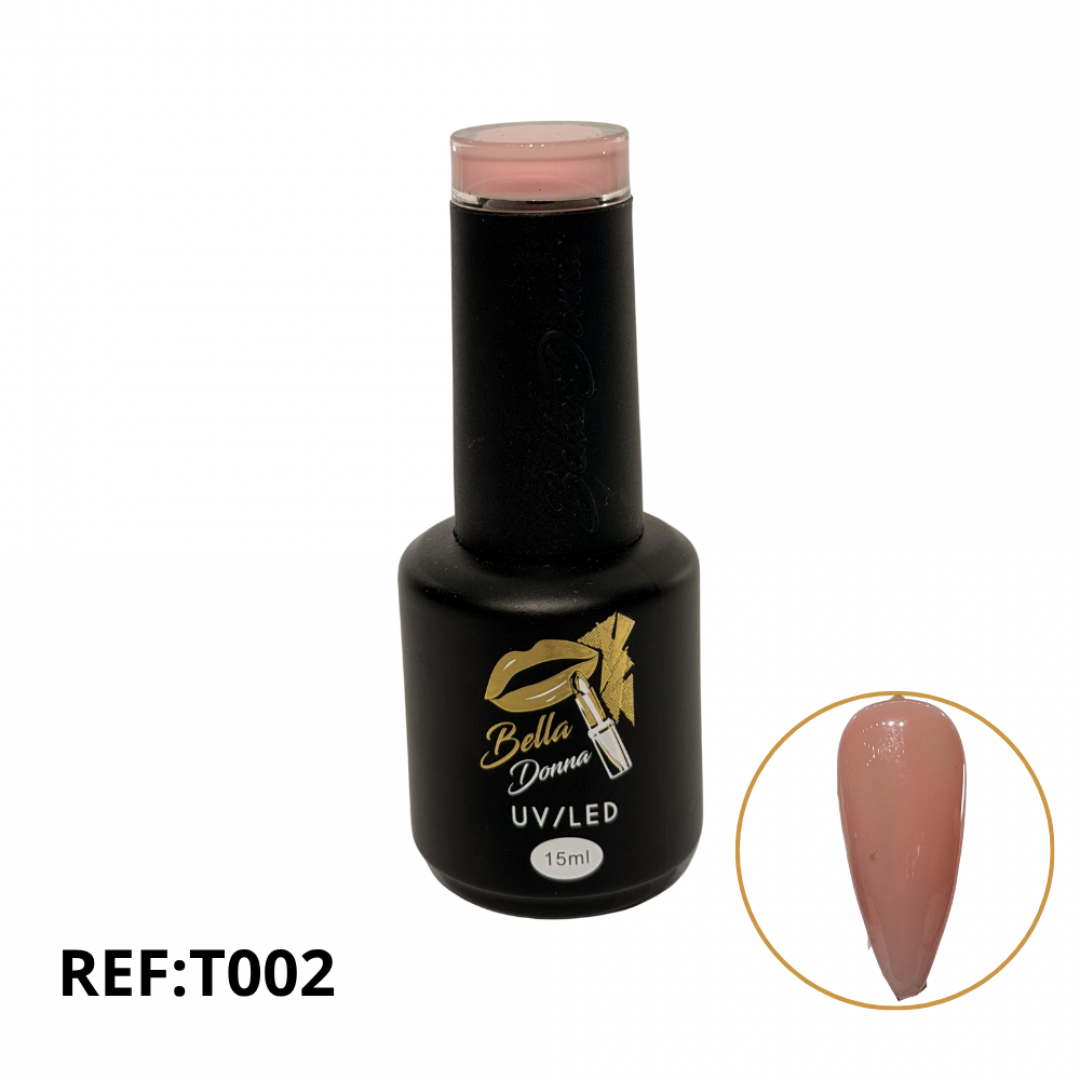 U-ESMALTE TRASLUCIDO SEMIPERMANENTE 15ML REF. GNAIL-T002 ###
