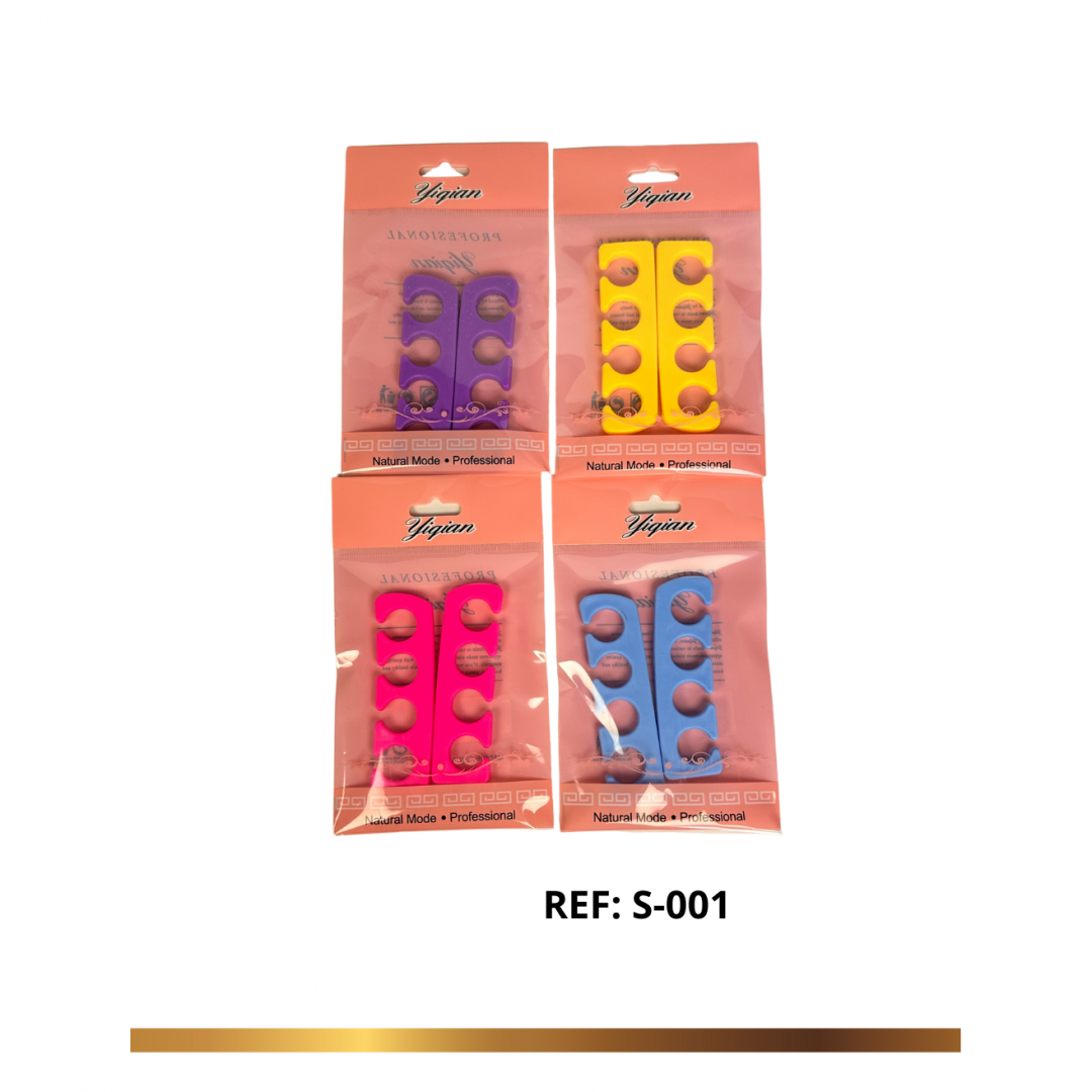 SEPARADEDOS DE SILICONA  REF.  S-001 ###