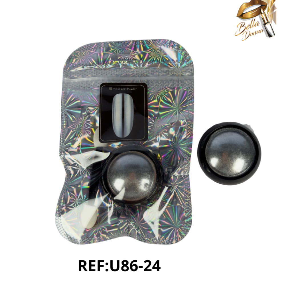 U-E-UZ-GLITTER EFECTO ESPEJO  REF U86-24###