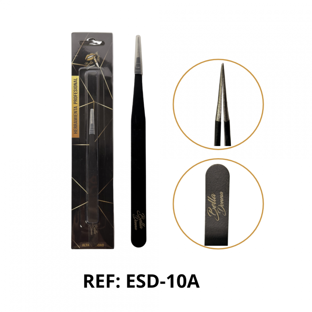 PINZA RECTA PARA PESTA?A  REF.. ESD-10A