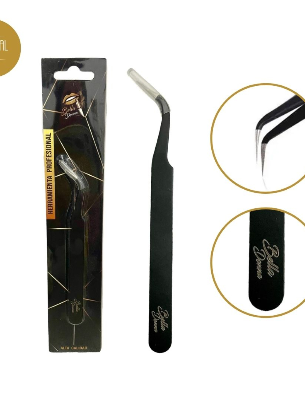 PINZA CURVA PESTA?A REF.  ESD-10B###