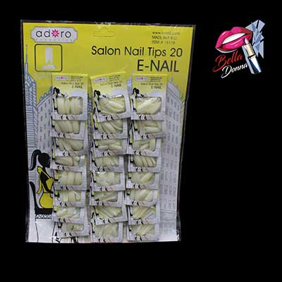 U-E-UÑAS POSTI  NATURAL E-NAIL  REF #15115 NETO***