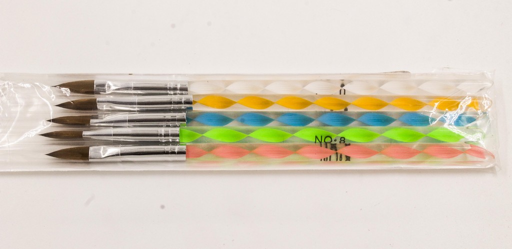 U-E-SET PINCELES ACRILICOS X5 #8 REF M-95