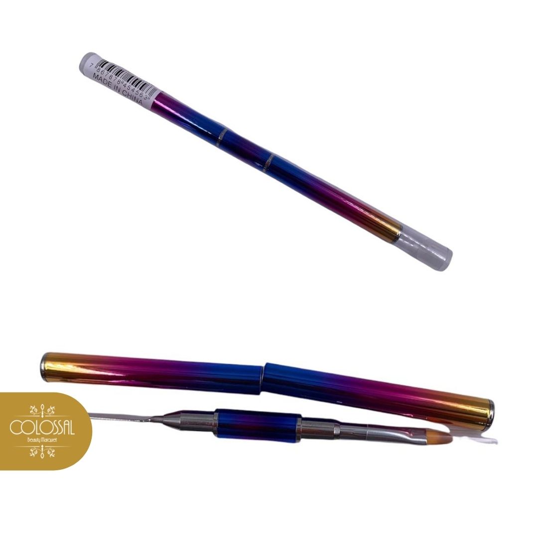 U- PINCEL CON ESPATULA PARA POLYGEL REF. PLTNS###