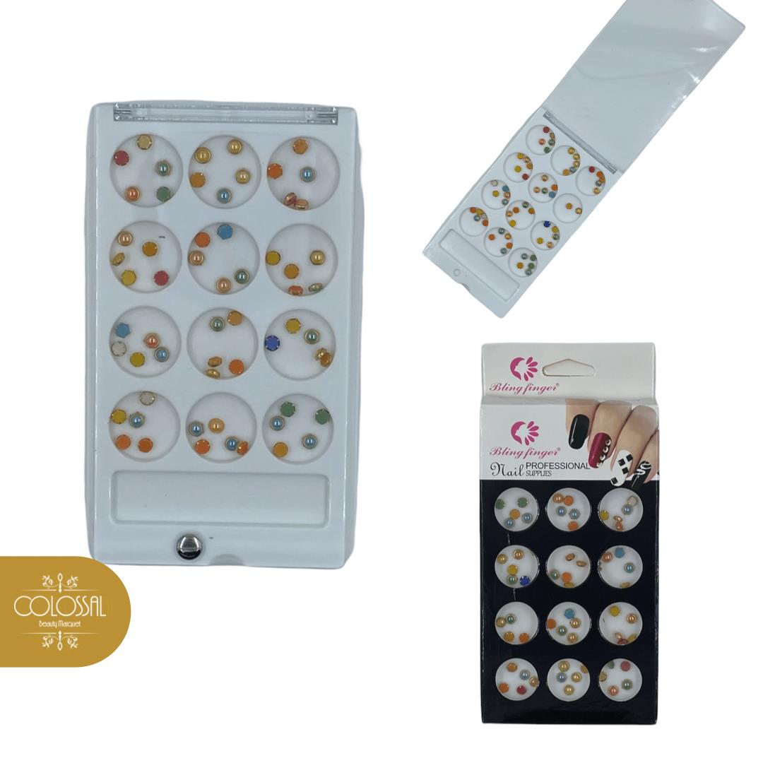 U-E-UZ-APLIQUES DECORADOR DE U?AS X12 REF U86-13