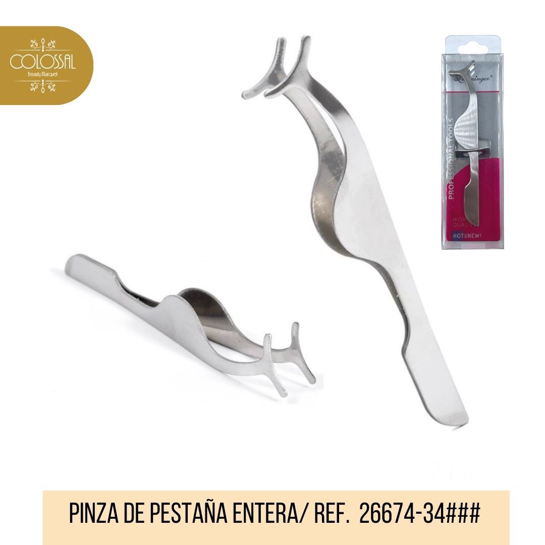 PINZA DE PESTA?A ENTERA  REF.  26674-34###