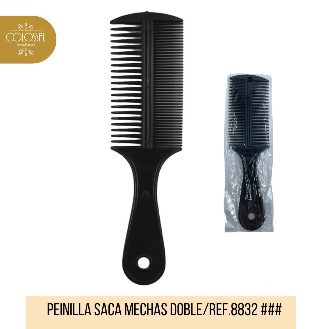 B-PEINILLA SACA MECHAS DOBLE REF.8832 ###
