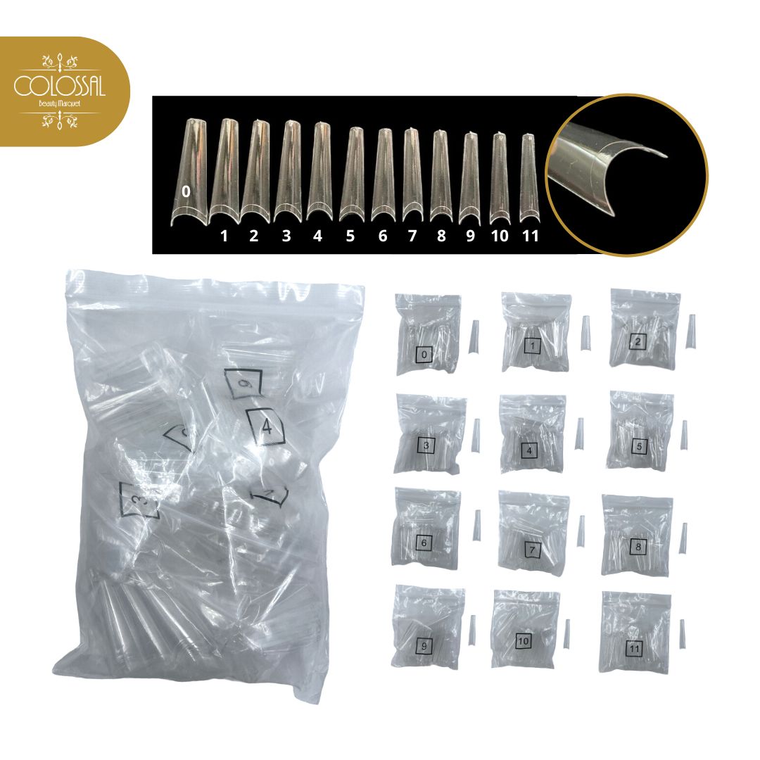 U-E-U?A TIPS XXL TRANSPARENTE X600 REF.JP033 ###